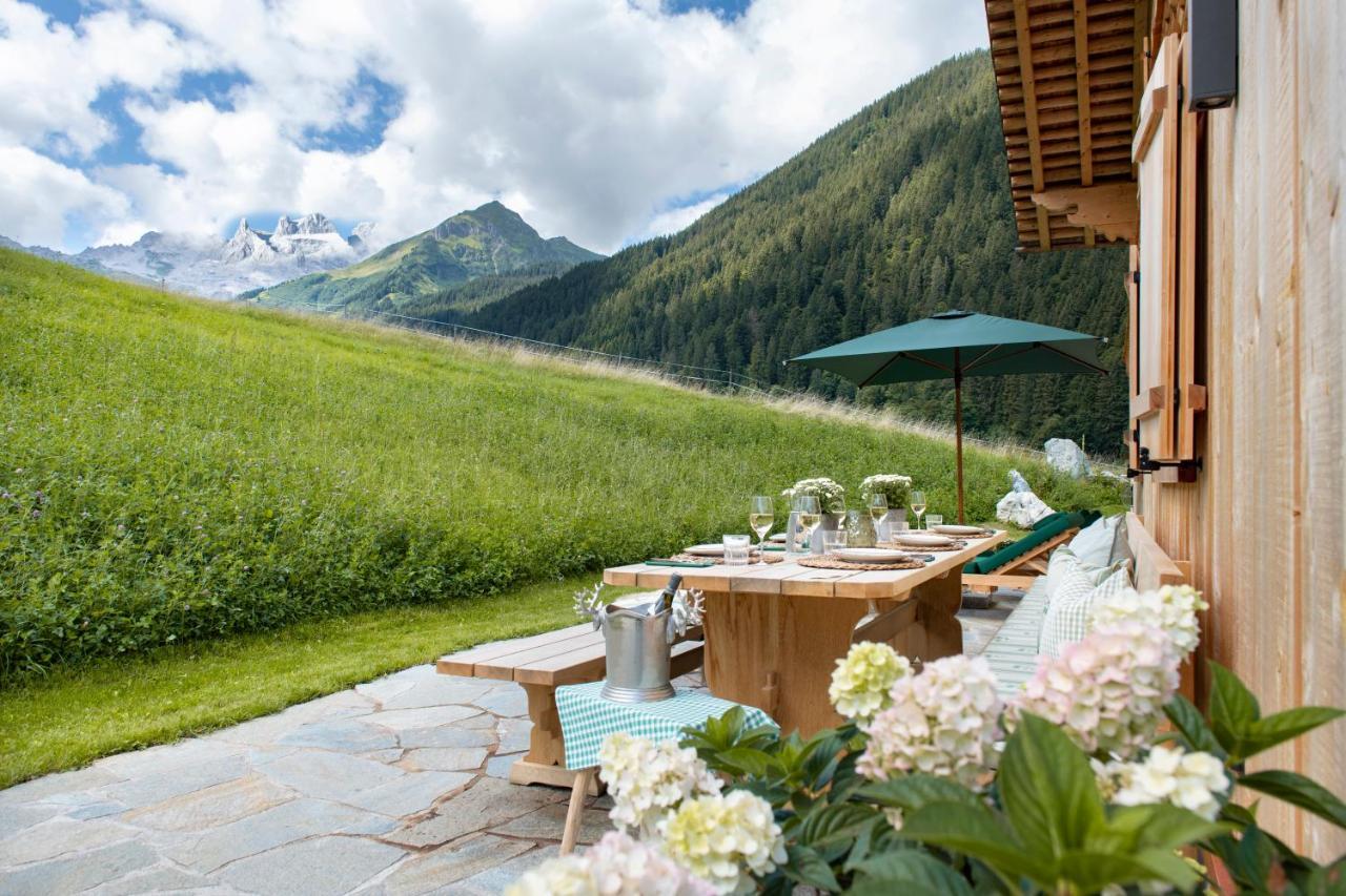 Chalet Berghaus Gauertal Schruns Exterior foto