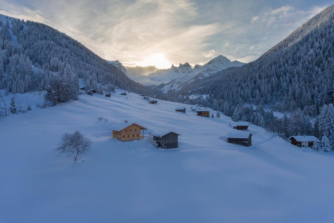 Chalet Berghaus Gauertal Schruns Exterior foto